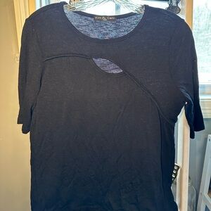 Small Black Kim and Cami shirt